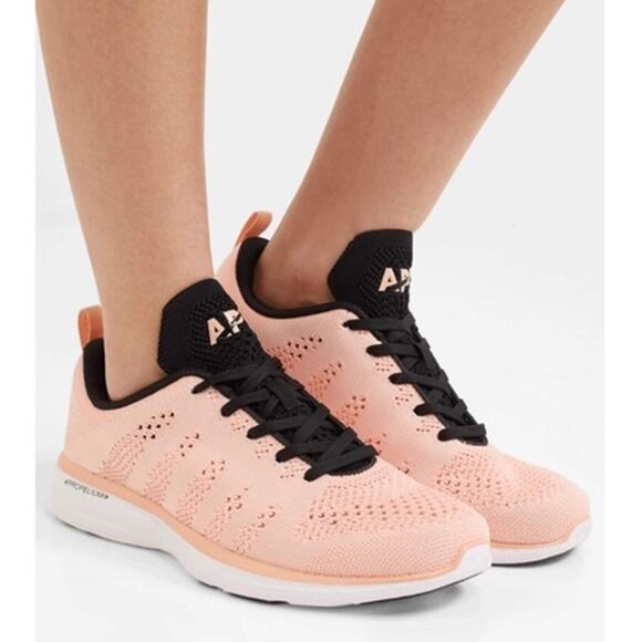 APL Shoes - APL Blush Pink Techloom Pro Mesh Athletic Sneakers